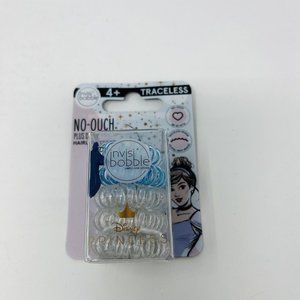 Invisibobble Disney Princess HairLoveTech no-ouch Hair Rings Cinderella 5 Ct
